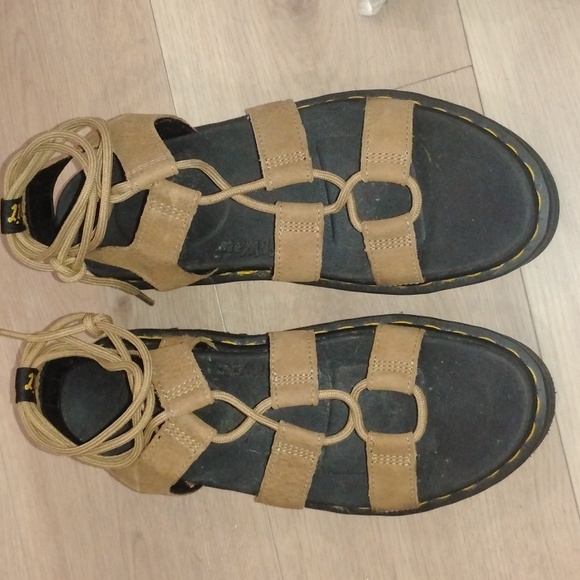 Doc Martens Nartilla Lace-up Platform Sandals US10 - Picture 6 of 7